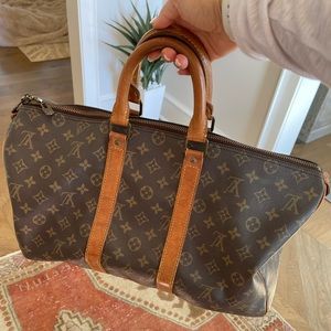 SOLD! Authentic Louis Vuitton Monogram Keepall 45
